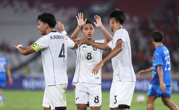 Ảnh bài viết U23 Indonesia tiến gần bán kết AFF U23 2025, nhưng vẫn đối mặt rủi ro bị loại