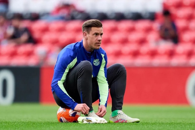 Ter Stegen không còn được đảm bảo vị trí ở sân Camp Nou.