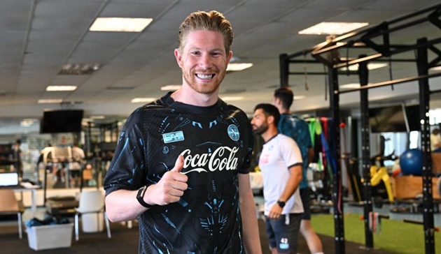 Ảnh bài viết Mặc áo số 10 của Maradona, De Bruyne nói lời xúc động