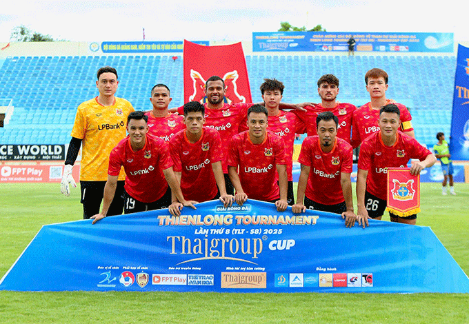 Ninh Bình có trận đấu ra quân tại giải Thiên Long Tournament (TLT S8) – Thaigroup Cup 2025.