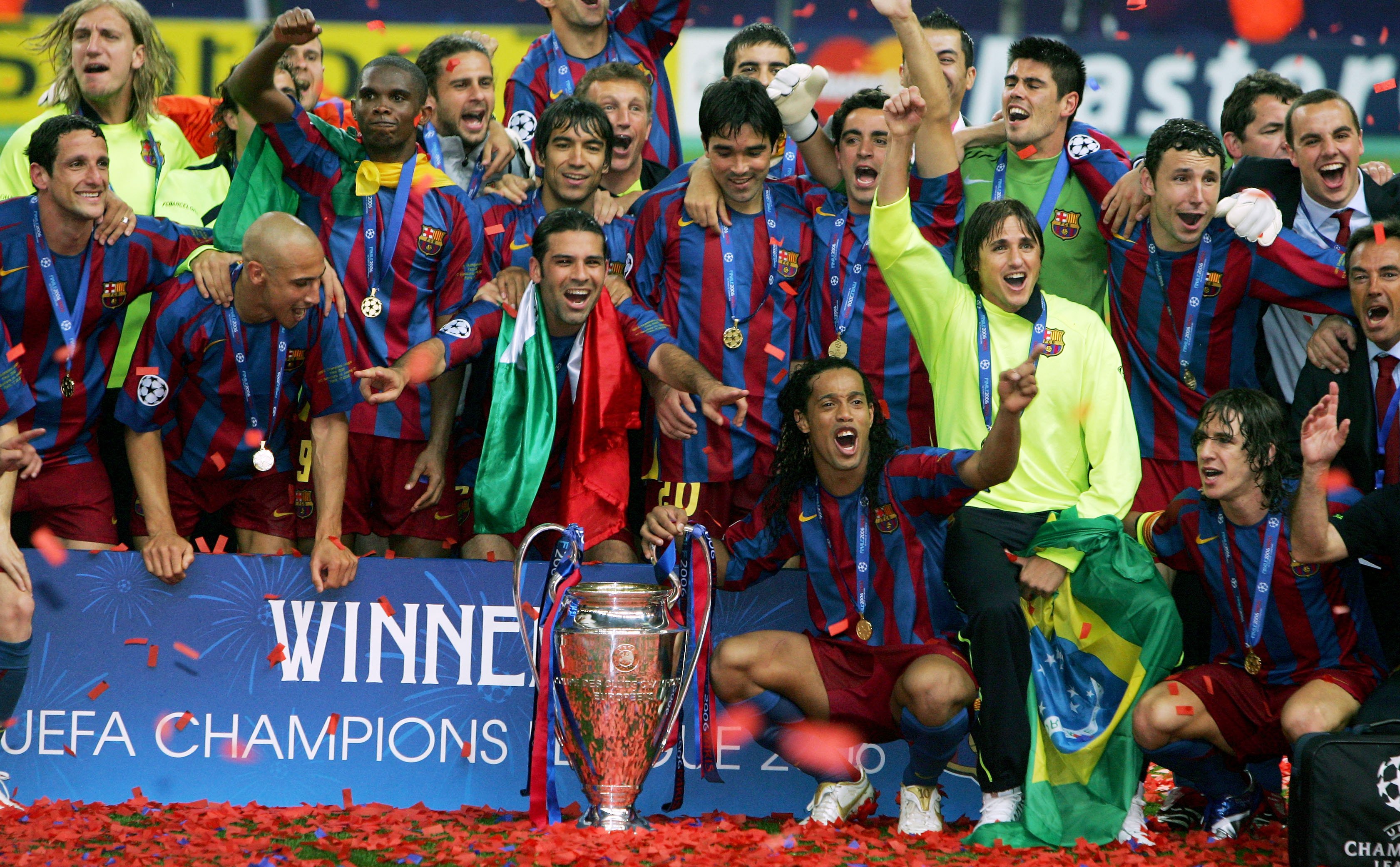 Barcelona vô địch UCL với đôi chân ma thuật của Ronaldinho