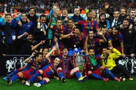 Barcelona là gã khổng lồ của Tây Ban Nha và bóng đá thế giới