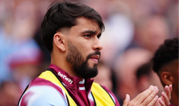 West Ham sẵn sàng bán Paqueta.
