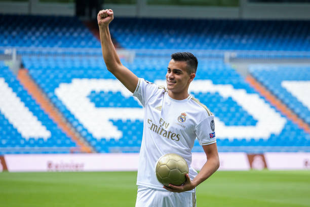 Reinier trong ngày ra mắt Real Madrid.