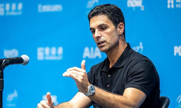 Mikel Arteta báo tin vui về tình hình lực lượng của Arsenal.