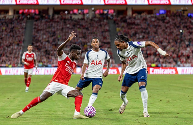Ảnh bài viết 3 cầu thủ nổi bật của Arsenal trong trận thua Tottenham