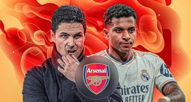 Mối lương duyên Arsenal - Rodrygo khó thành hiện thực.