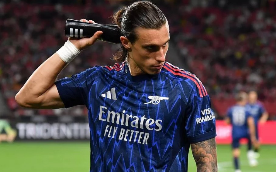 Riccardo Calafiori khi đạt thể trạng tốt nhất là một hậu vệ trái đầy triển vọng trong màu áo Arsenal.