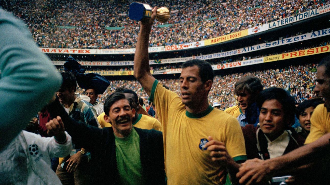 Chức vô địch World Cup 1970 đã biến Brazil thành đội bóng vĩ đại nhất lịch sử.