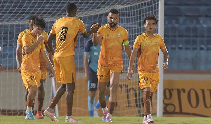 HAGL đang có chuyến tập huấn trên đất Thái.