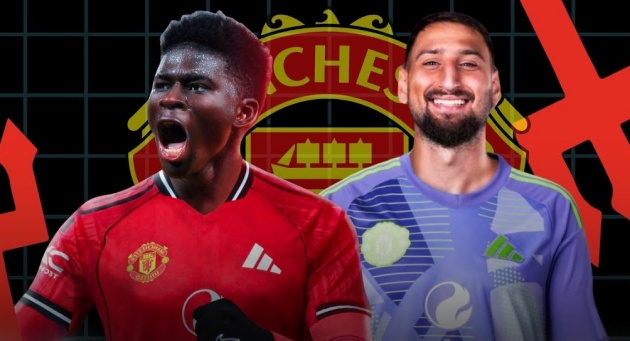 Ảnh bài viết Thêm Baleba và Donnarumma sẽ giúp MU có đội hình trong mơ mùa 2025/26