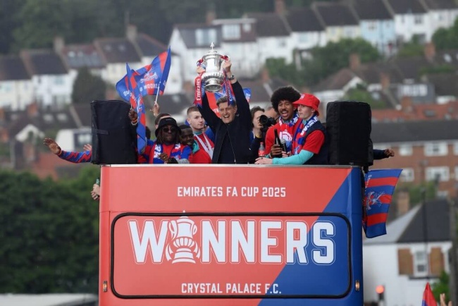 Palace vô địch FA Cup 2024/25.