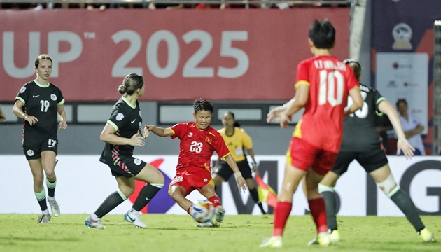 Tuyển nữ Việt Nam thua đáng tiếc nữ Australia.