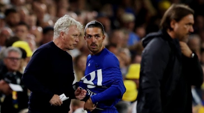 Grealish vào sân nhưng không thể giúp Everton có bàn thắng.