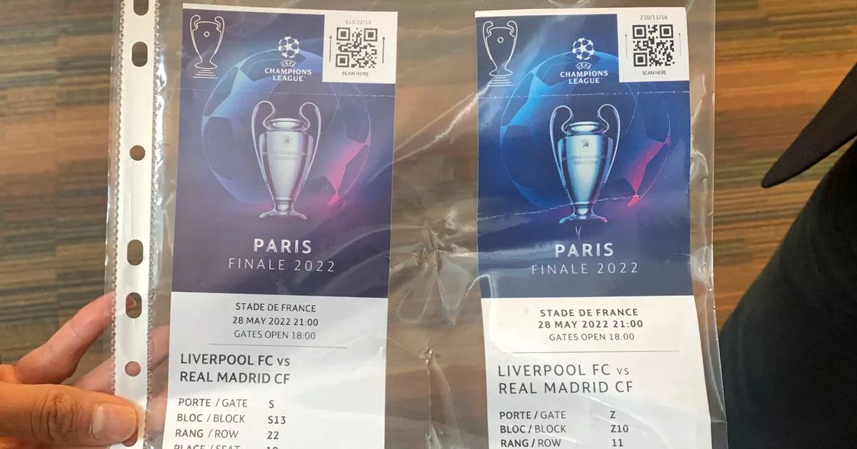 Vé giả được bán tràn lan trong trận chung kết UCL 2022