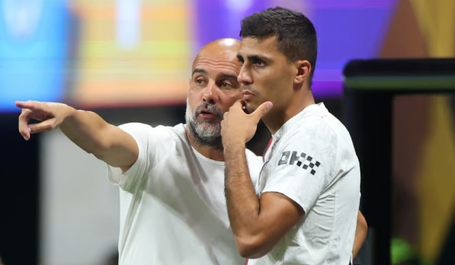 Ảnh bài viết Pep đón cú hích trước trận Tottenham, Rodri và Foden trở lại