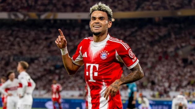 Ảnh bài viết Luis Diaz đạt 9,8 điểm trận mở màn Bundesliga