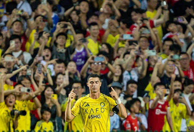 Đây là bàn thắng thứ 100 của Ronaldo cho đội bóng Ả Rập Saudi.