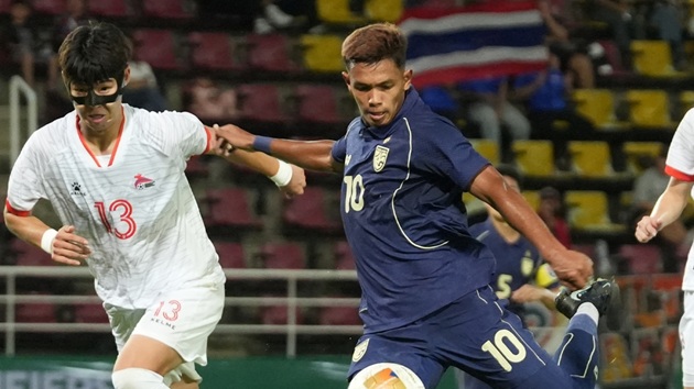 U23 Thái Lan đã có trận ra quân tưng bừng.