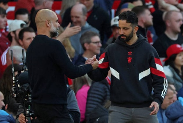 Ruben Amorim có thành tích tốt đối đầu tốt trước Pep Guardiola.