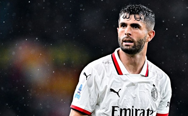 Pulisic có thể lỡ trận gặp Bologna