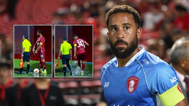 Ảnh bài viết Khoảnh khắc hài hước khi Townsend gặp trải nghiệm mới tại Thai League