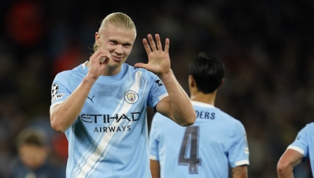 Ảnh bài viết Haaland phá kỷ lục Champions League, Man City đánh bại 10 người của Napoli