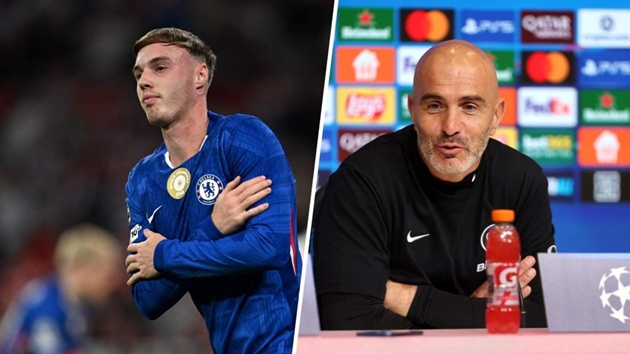 Maresca mang tin vui về Palmer