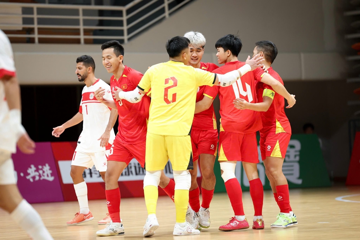 Ảnh bài viết Futsal Việt Nam toàn thắng vòng loại, giành vé dự VCK châu Á 2026