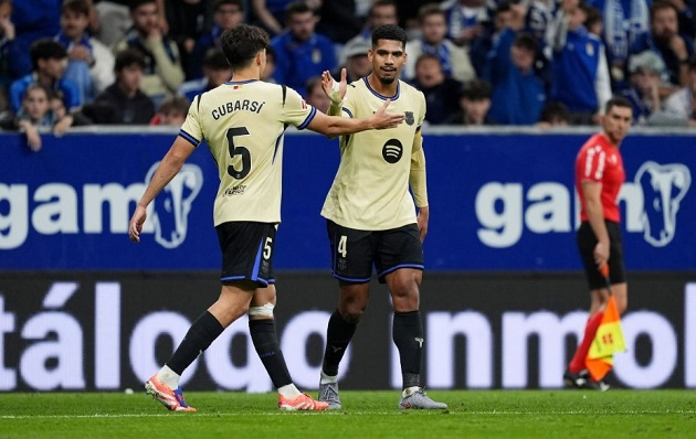 Ronald Araujo chơi tiến bộ hơn so với trước.