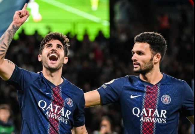 PSG thắng Auxerre 2-0.