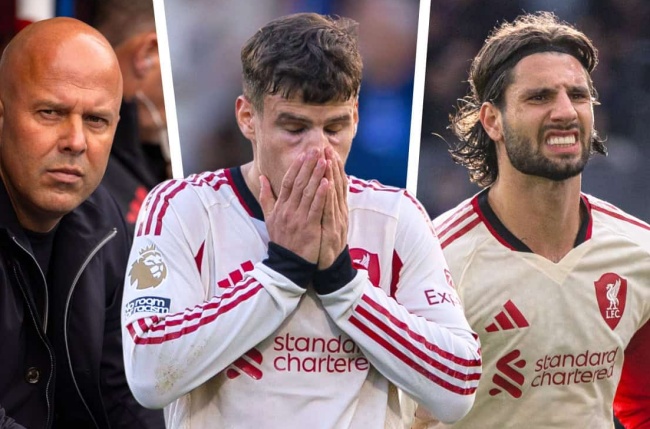 Ảnh bài viết Liverpool sau trận đấu Palace: Điểm sáng Alisson - Chiesa; Slot đau đầu với các tân binh