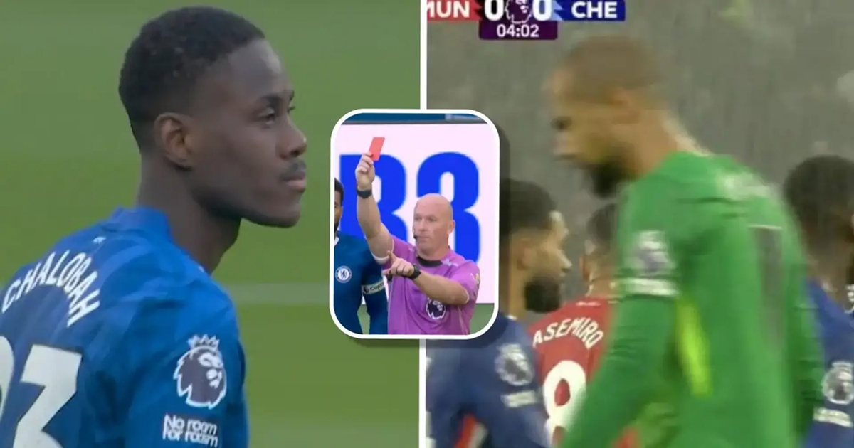 Ảnh bài viết Chalobah và Sanchez thay nhau mắc sai lầm và nhận thẻ đỏ, CĐV Chelsea nổi giận