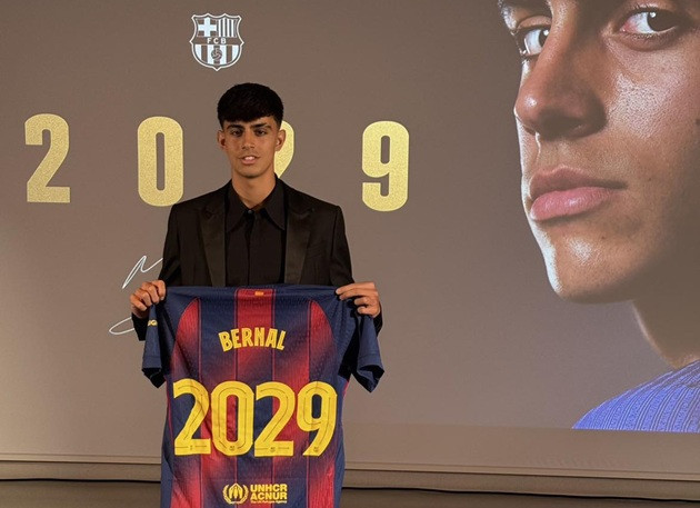 Ảnh bài viết CHÍNH THỨC: Marc Bernal gia hạn Barcelona, điều khoản 500 triệu euro