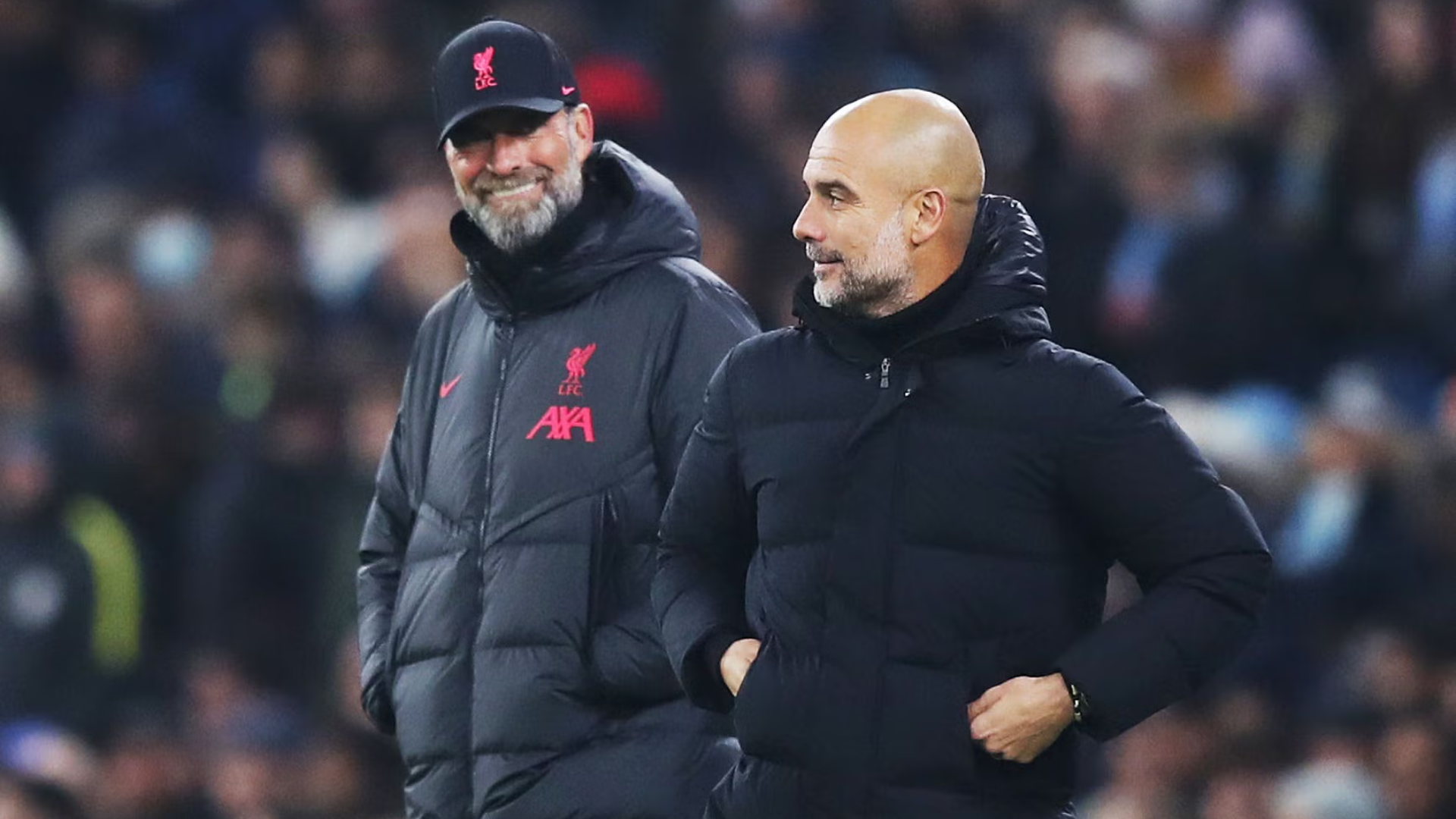 Pep Guardiola và Jurgen Klopp đại diện cho hai trường phái đối lập về nhịp độ chơi bóng.