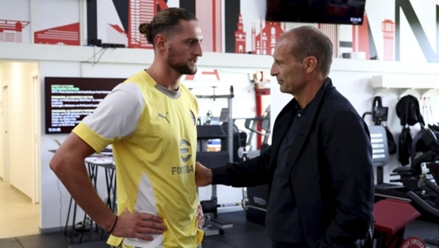 Ảnh bài viết Từ Juventus đến Milan, mối liên kết bền chặt giữa Rabiot và Allegri