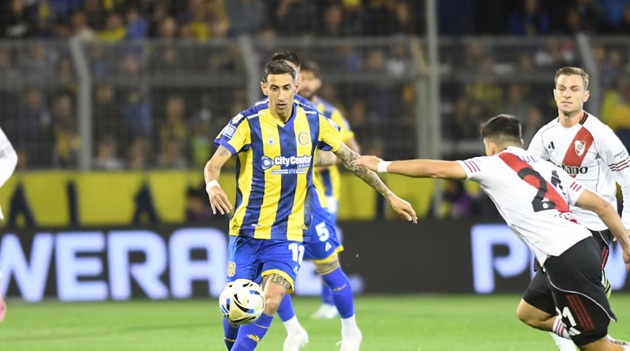 Ảnh bài viết Di Maria "lên đồng", Rosario Central đánh bại River Plate