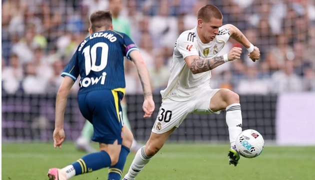 Mastantuono đã có cơ hội thể hiện bản thân ngay từ những ngày đầu ở Real.