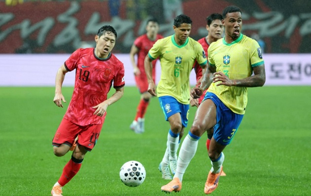 Gabriel Magalhaes thể hiện tốt trong màu áo đội tuyển.