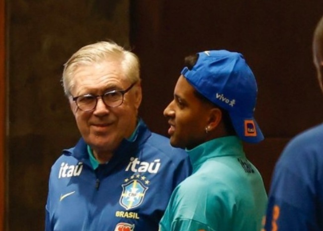 Ảnh bài viết Tuyển Brazil chuẩn bị kế hoạch trói chân HLV Ancelotti
