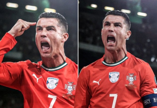 Ronaldo đi vào lịch sử vòng loại World Cup.