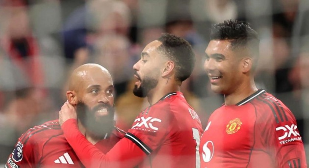 Mbeumo nâng tỷ số lên 3-0 cho MU.