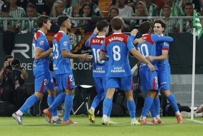 Ảnh bài viết Đánh bại Betis của Antony, Atletico Madrid góp mặt ở top 4 La Liga