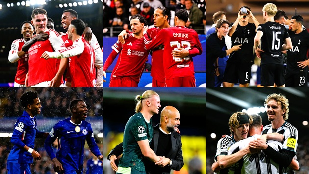Ảnh bài viết Ngoại hạng Anh bước vào tuần đấu sôi động tại Champions League