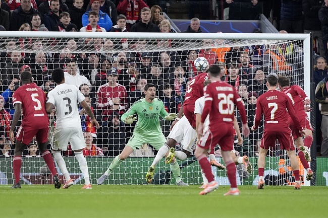 Ảnh bài viết Mac Allister xé lưới Courtois, Liverpool hạ gục Real ở Anfield