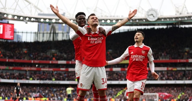 Ảnh bài viết Xhaka tiết lộ ấn tượng đầu tiên về Saka tại Arsenal
