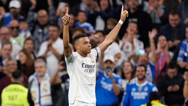 Kylian Mbappe đang có phong độ ổn định.