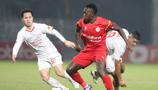 Ảnh bài viết Hoàng Vũ Samson tỏa sáng phút 90+3, PVF-CAND cầm hòa kịch tính Thể Công Viettel