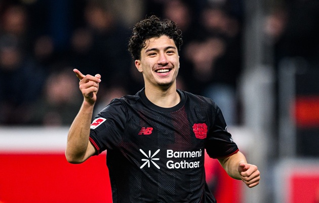 Ảnh bài viết Cầu thủ gốc Việt Ibrahim Maza tỏa sáng trong chiến thắng 6-0 của Leverkusen