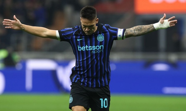 Lautaro Martinez thông nòng trở lại tại Serie A